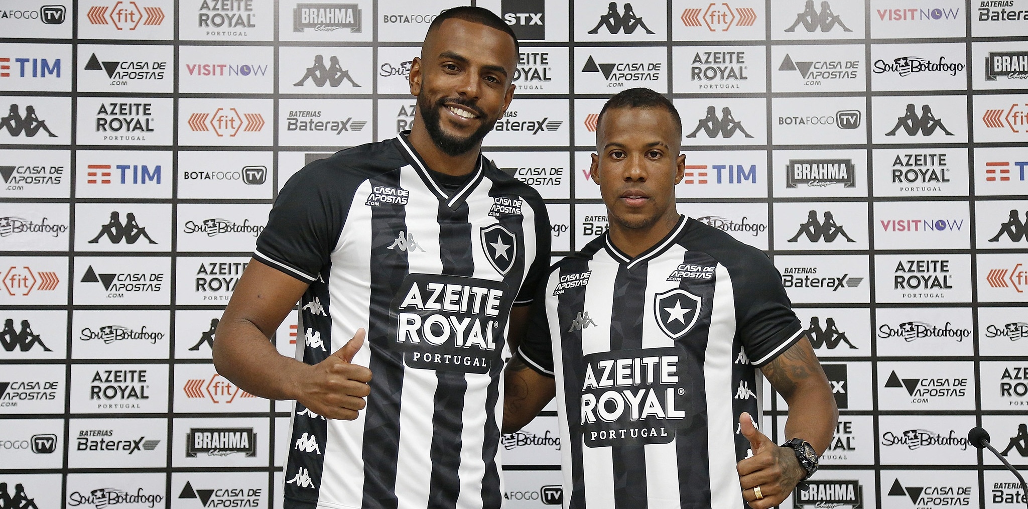 Botafogo apresenta novos reforços para a temporada