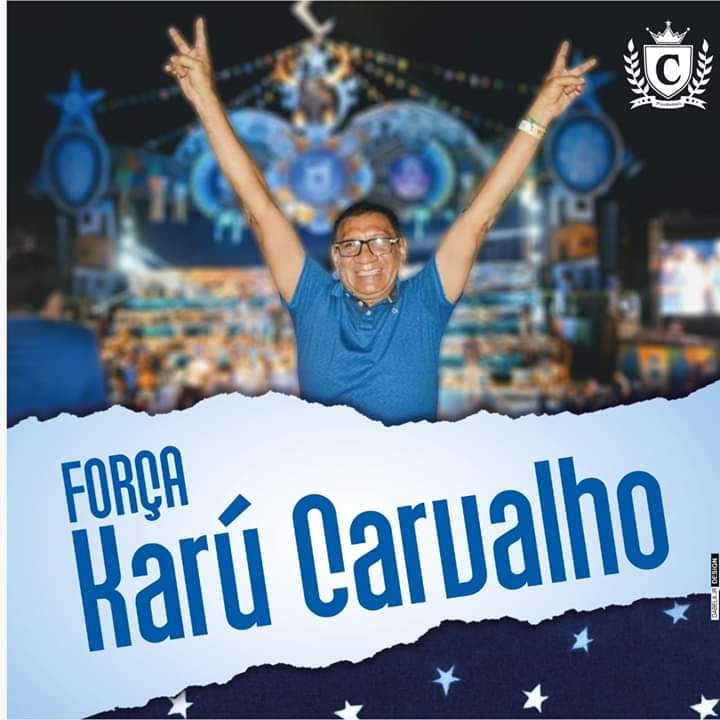 Karu Carvalho retornou para a UTI por causa do coronavírus