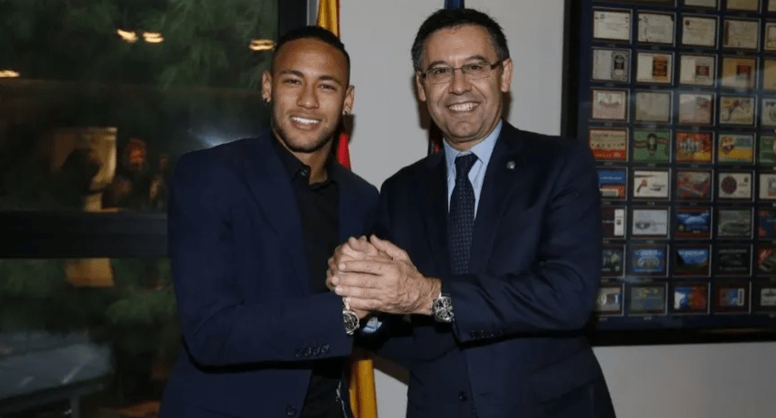 Barcelona vence ação judicial movida contra Neymar