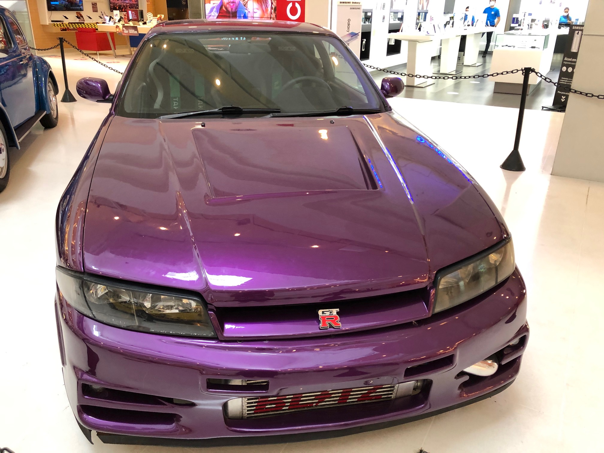Exposição de carros antigos é atração no Shopping Ponta Negra