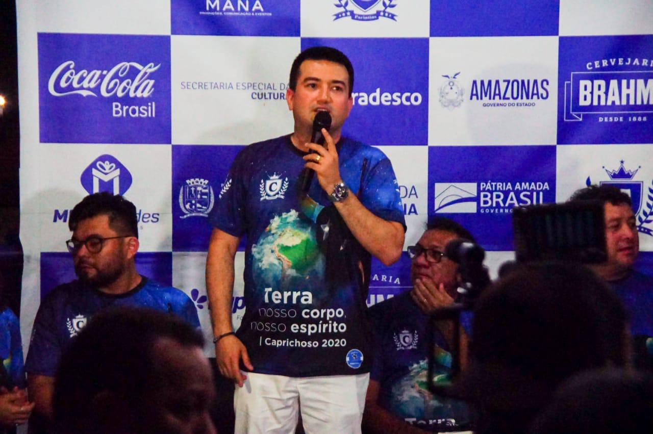 Presidente do boi Caprichoso participa de debate virtual