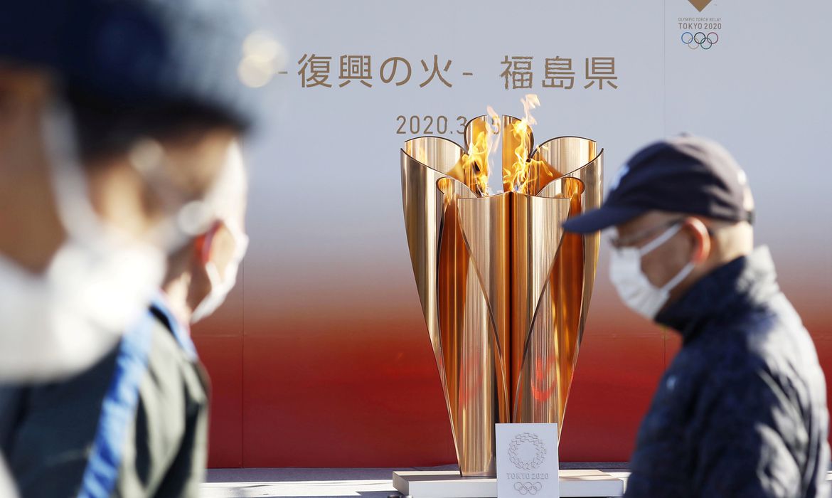 Chama olímpica ficará exposta em museu para o público, em Tóquio