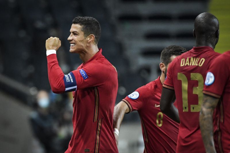 Cristiano Ronaldo marca centésimo gol por Portugal