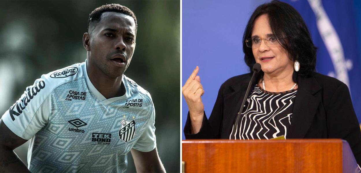 Damares Alves  pede ‘cadeia imediatamente’ para Robinho