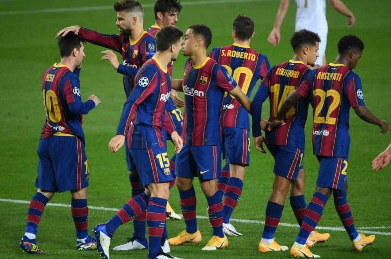 Barcelona passeia na estreia da Liga dos Campeões