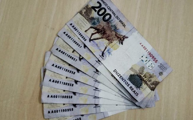 Brasileiro ainda nem viu a original e já circulam notas falsas de R$ 200