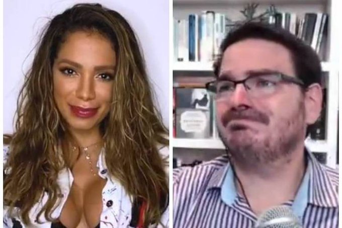 Comentarista de rádio que atacou Mariana Ferrer agora ataca Anitta