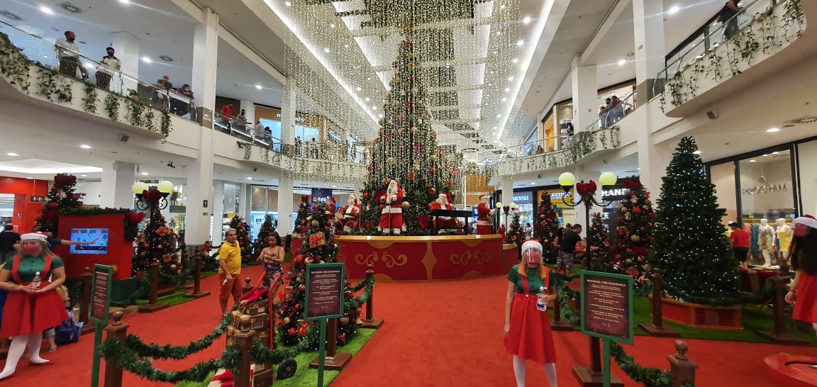 Clima de Natal chega a Manaus e Amazonas Shopping lança decoração