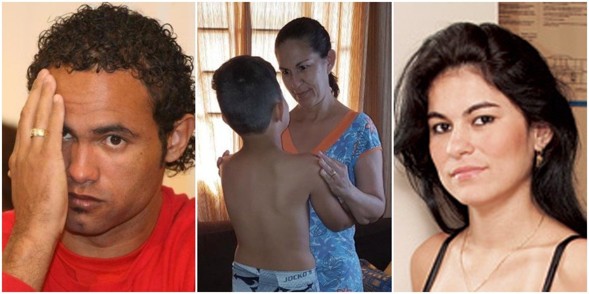 Com 10 anos, filho de Eliza Samudio e Bruno é goleiro em escolinha de futebol