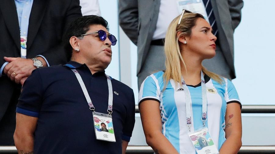 Ex-mulher de Maradona fala sobre internação: ‘O problema é o álcool’
