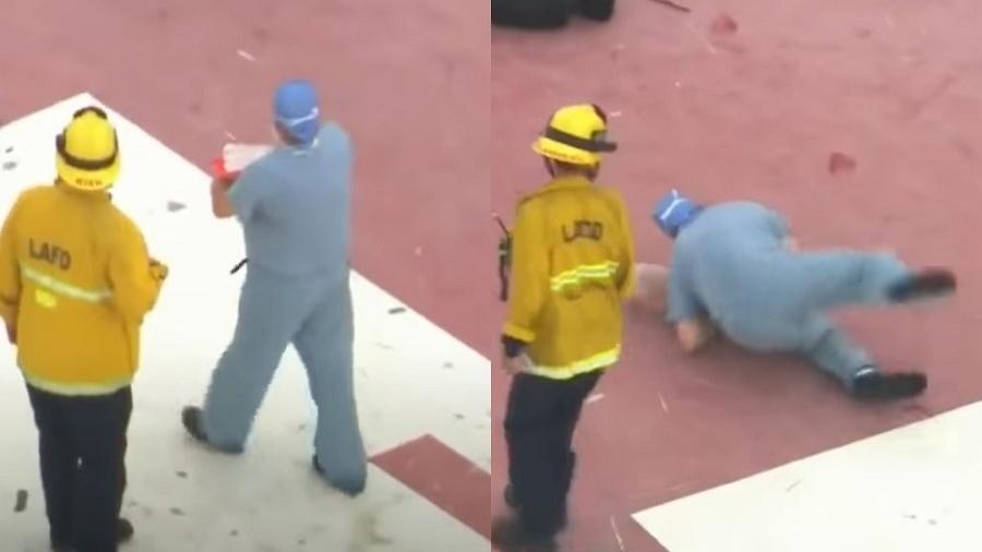 Médico deixa coração de doador cair no chão após tropeçar