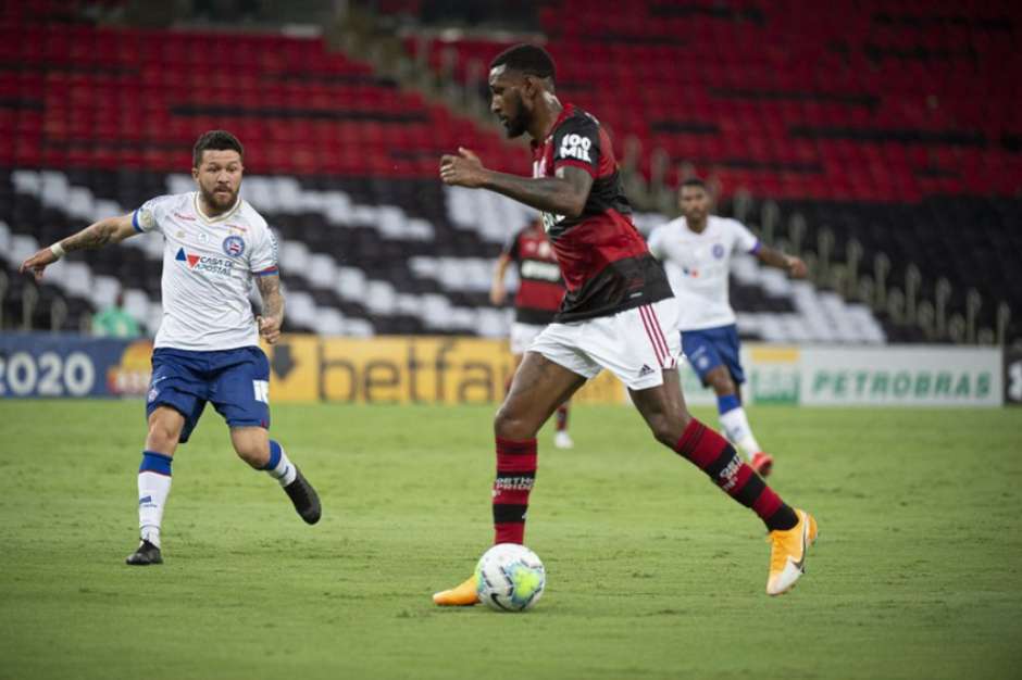 Gerson, do Flamengo, denuncia injúria racial praticada por atleta do Bahia