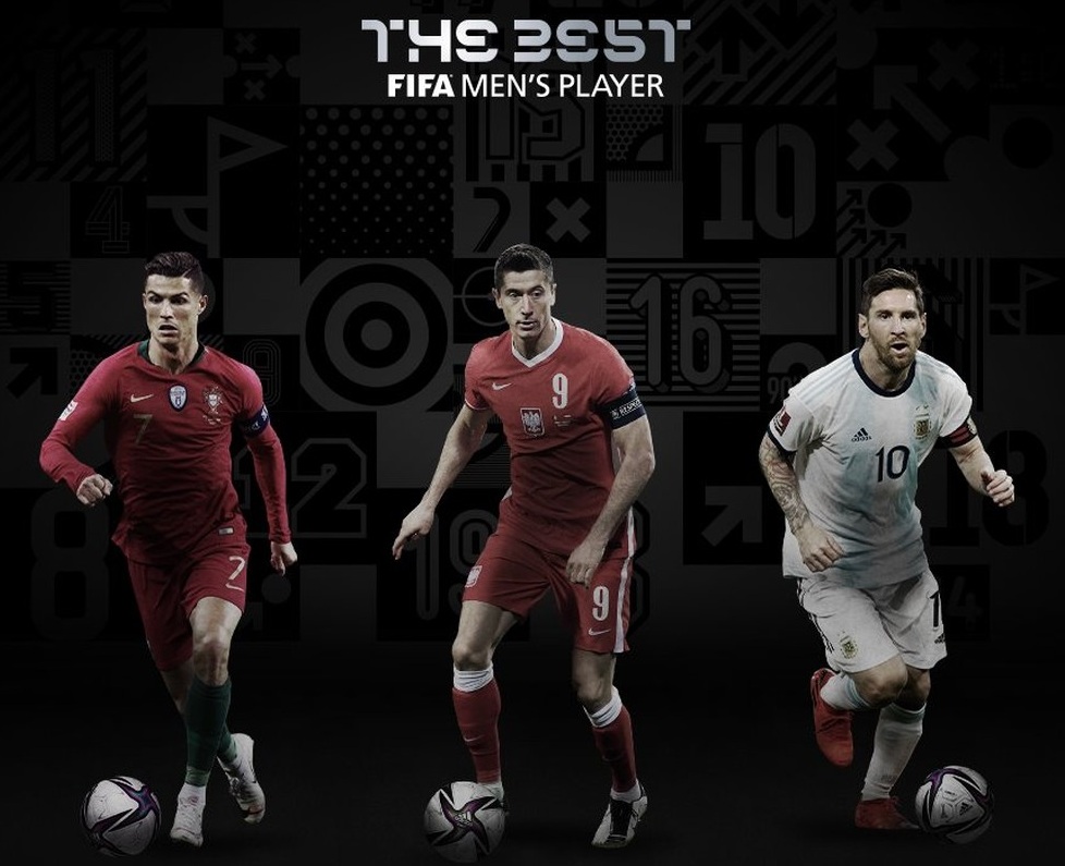 Lewandowski, CR7 e Messi disputam prêmio de melhor do mundo da Fifa