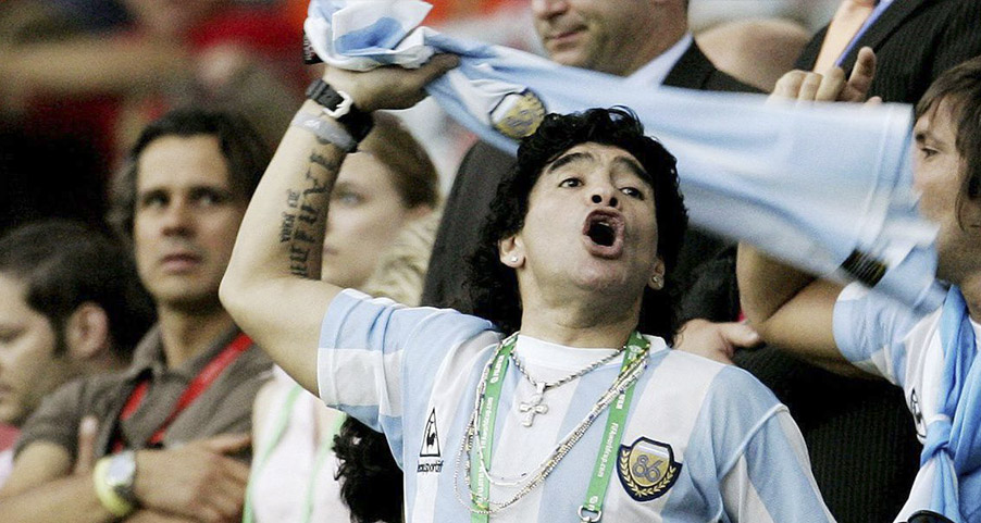 Foto de Maradona poderá ser estampada em dinheiro da Argentina