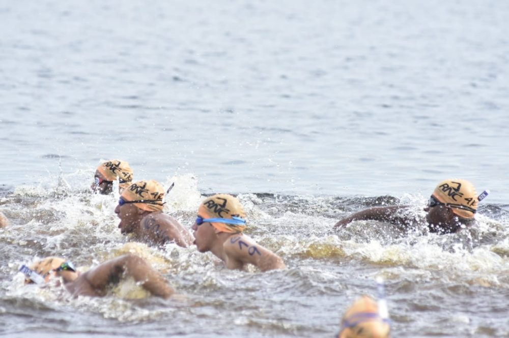 Mais de 200 atletas reuniram-se em Paricatuba no Rio Negro Challenge