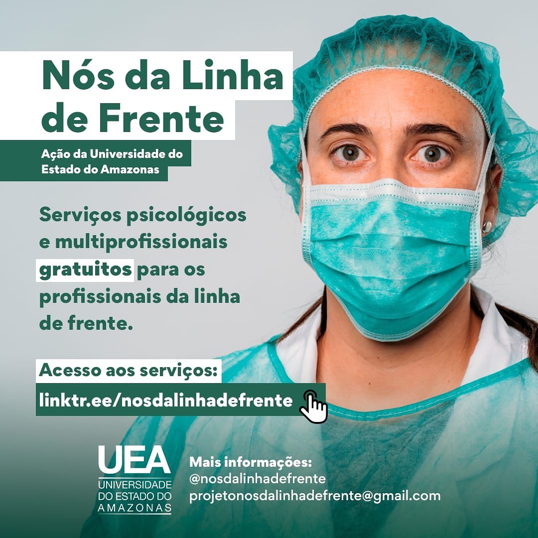 Grupo “Nós da Linha de Frente” oferece apoio a profissionais de saúde