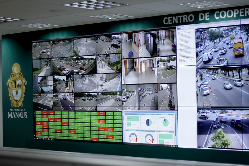 Mais de 40 câmeras de segurança devem ser instaladas em Manaus