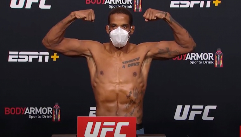 Amazonense ex-morador de rua é destaque no UFC em Las Vegas