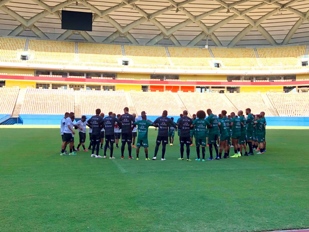 Manaus FC se prepara para o jogo contra o Volta Redonda no domingo