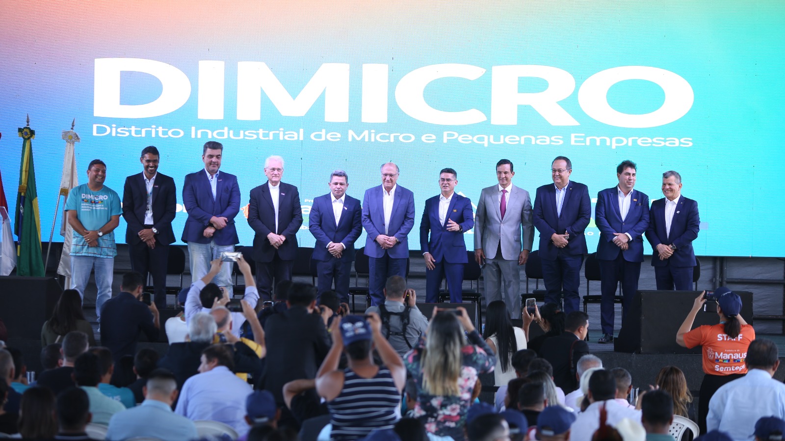 Presidente da CMM participa de inauguração do Dimicro