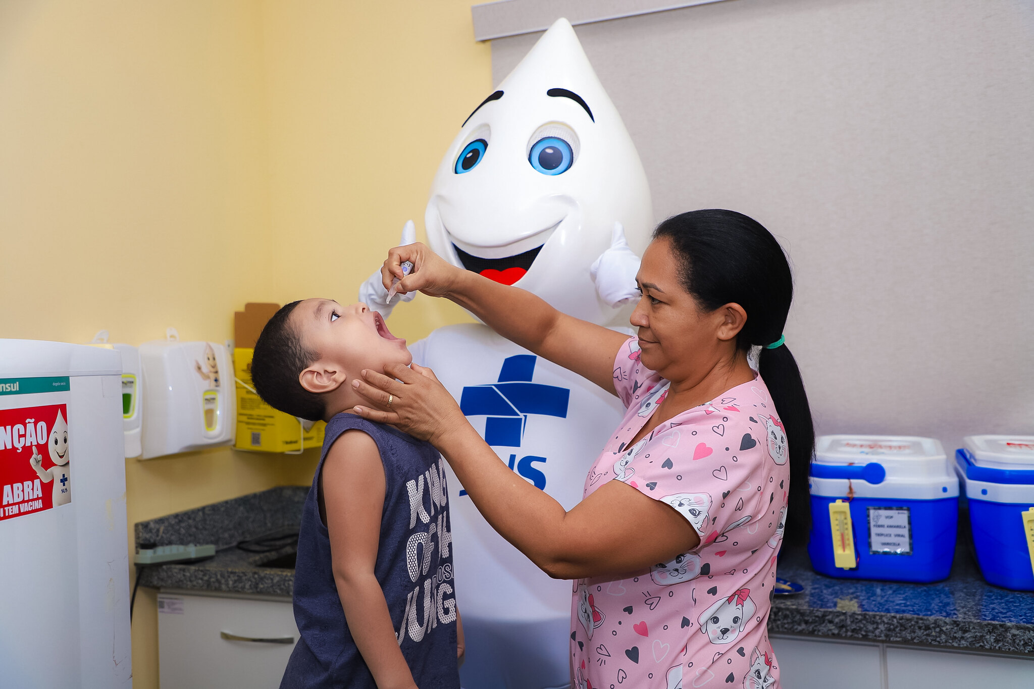 Prefeitura de Manaus Inicia Campanha de Vacinação Contra a Poliomielite