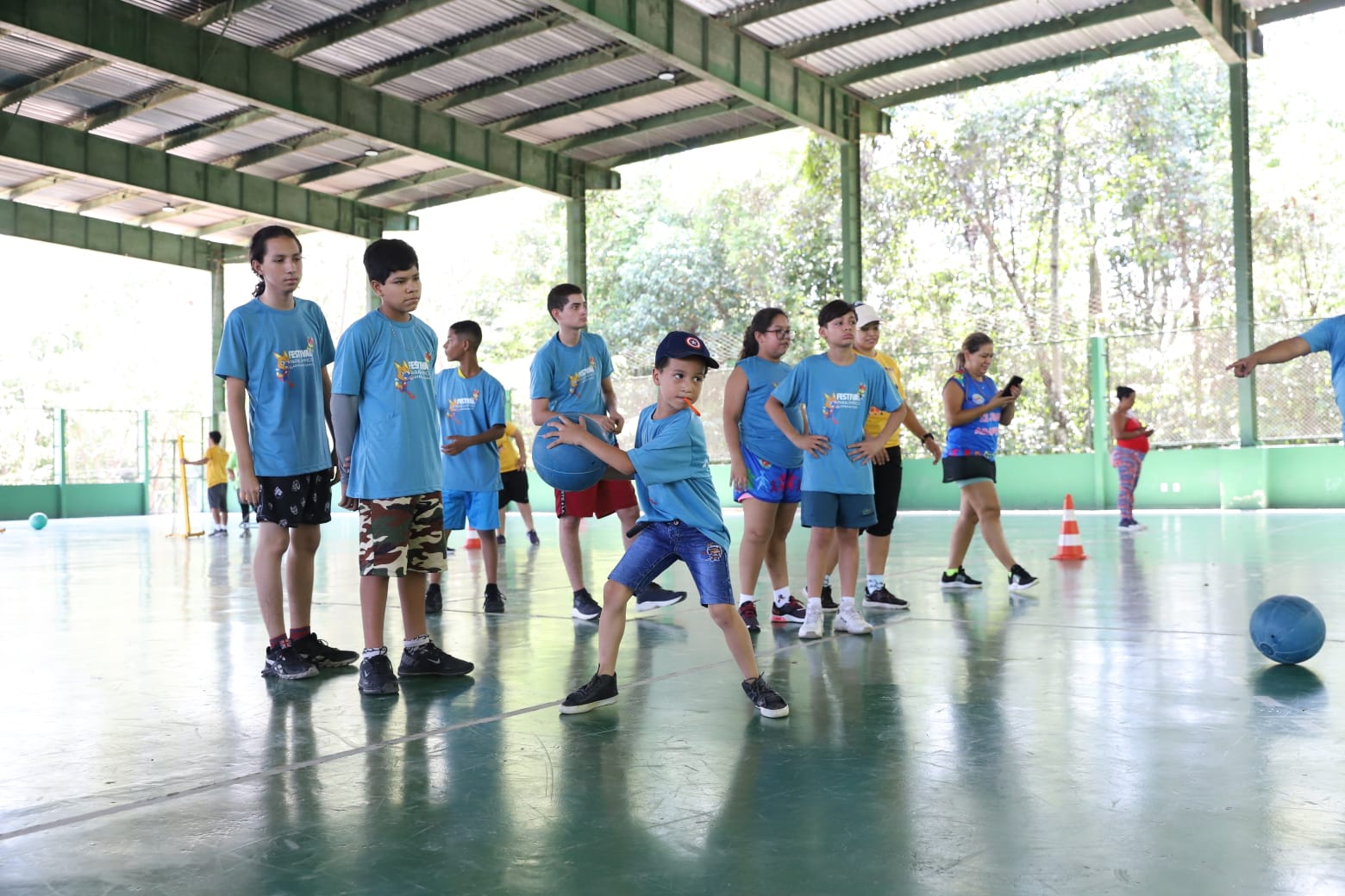 Estudantes da rede estadual de ensino participam de Festival Paralímpico no Amazonas